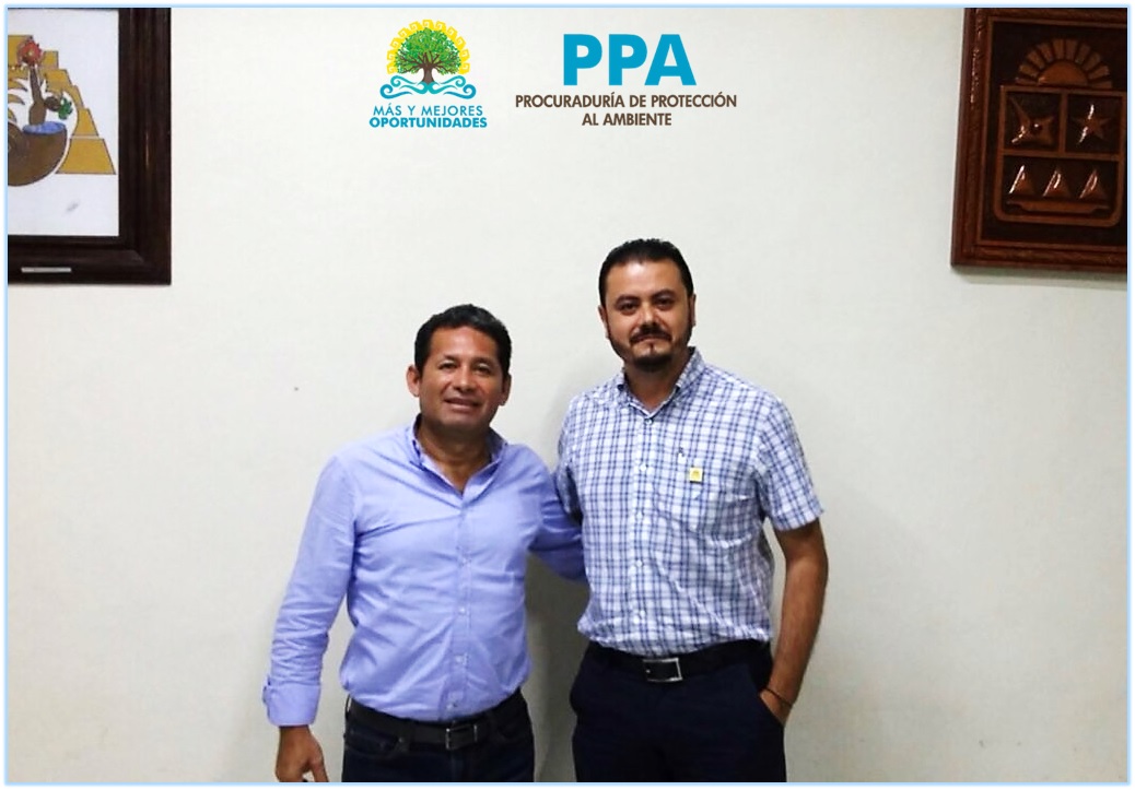 Reunión de trabajo con el Presidente Municipal de Bacalar