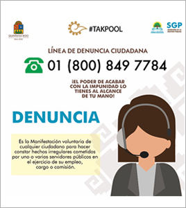 Denuncia TAKPOOL