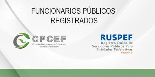 Registro Unico de Servidores Públicos en Entidades Federativas 