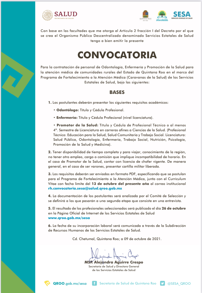 Convocatoria