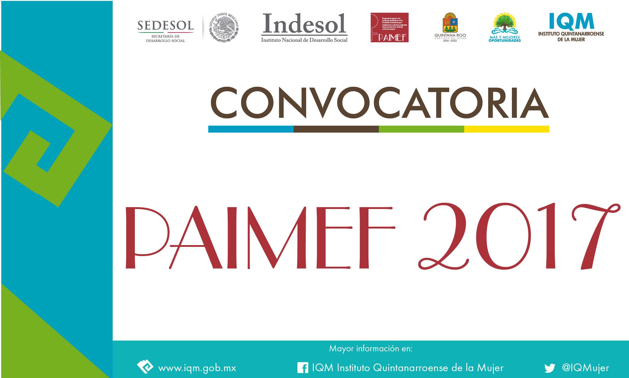 CONVOCATORIA PAIMEFF