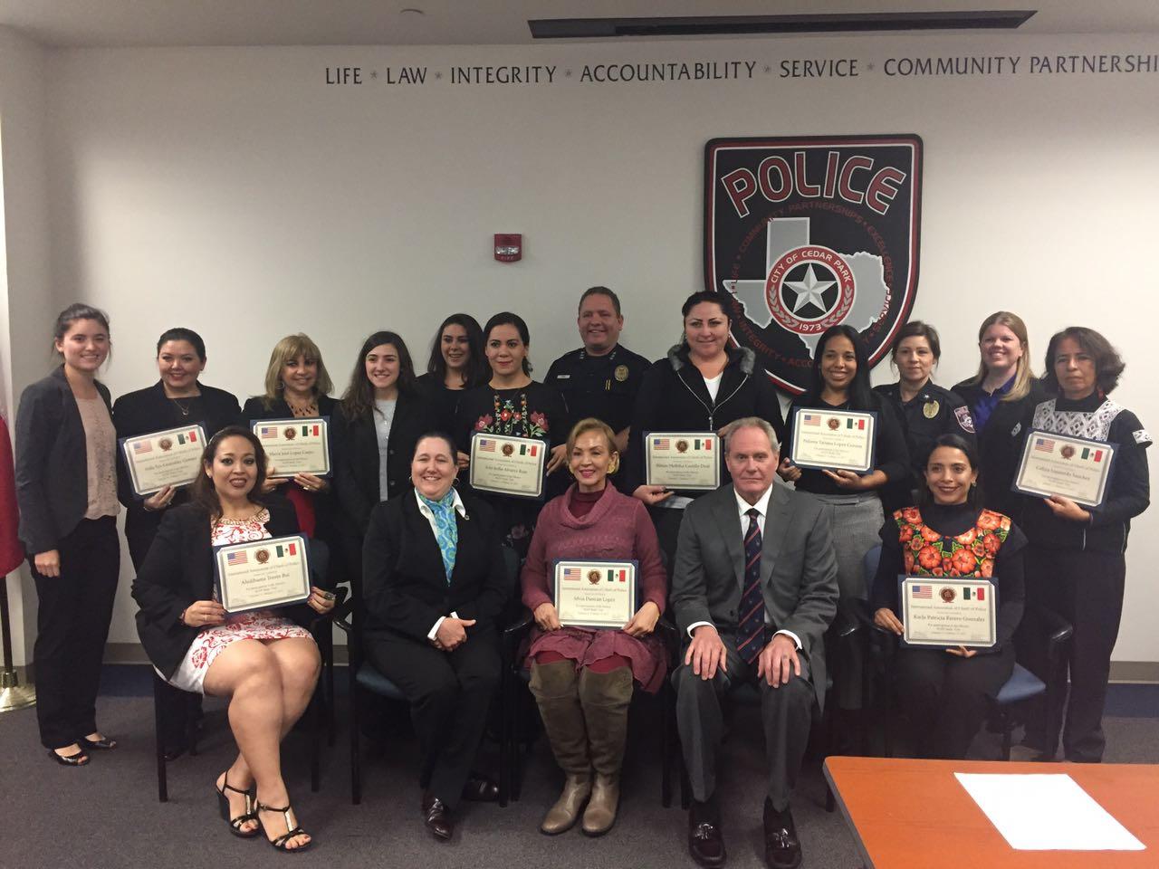 Equipo de trabajo interinstitucional concluye capacitación para la prevención de violencia de género en Washington DC