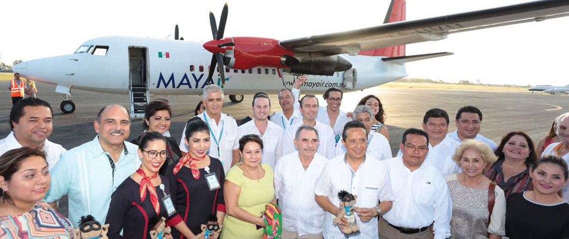 MAYAir anuncia su nueva ruta Cancún-Chetumal