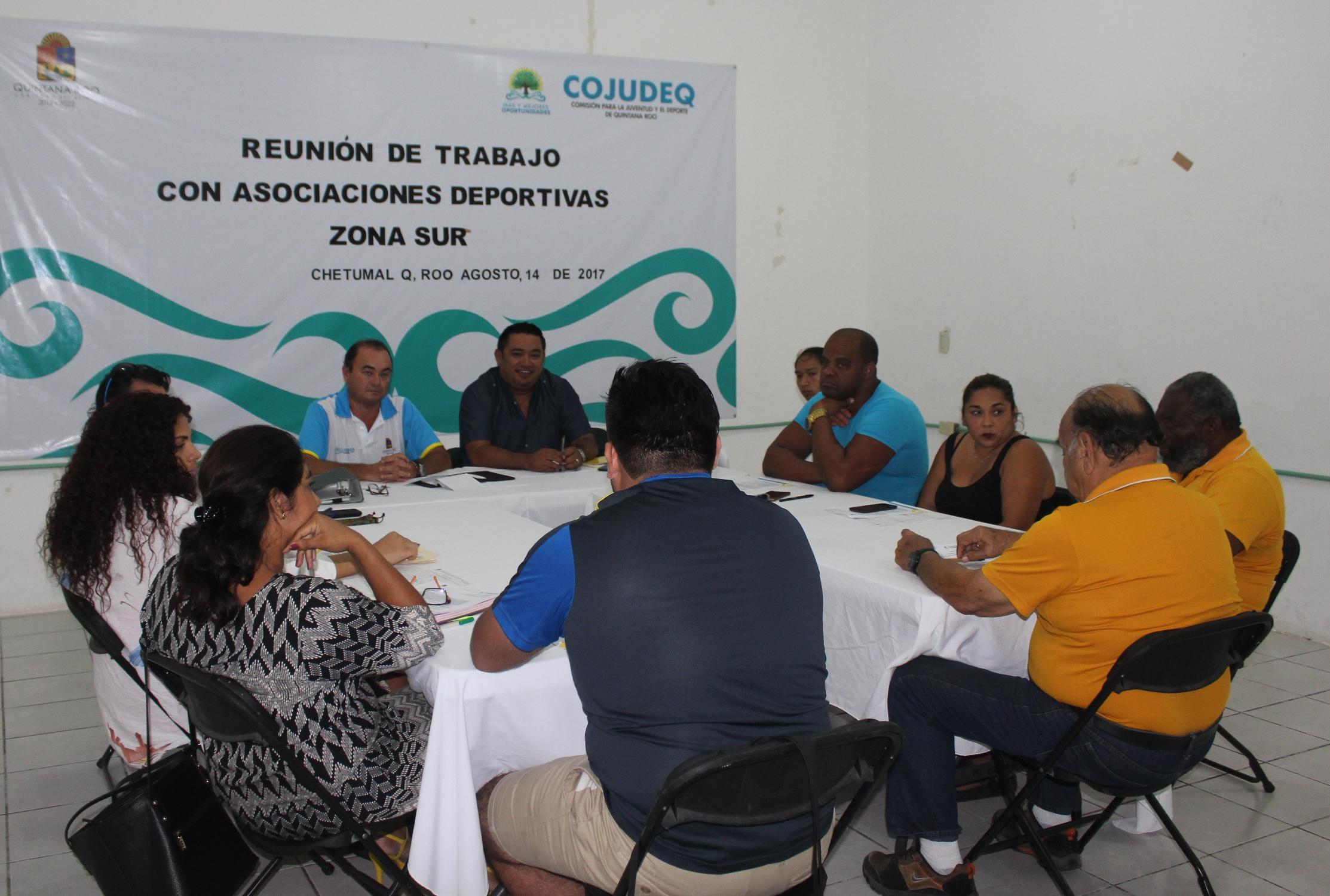 COJUDEQ inicia reuniones con asociaciones estatales deportivas