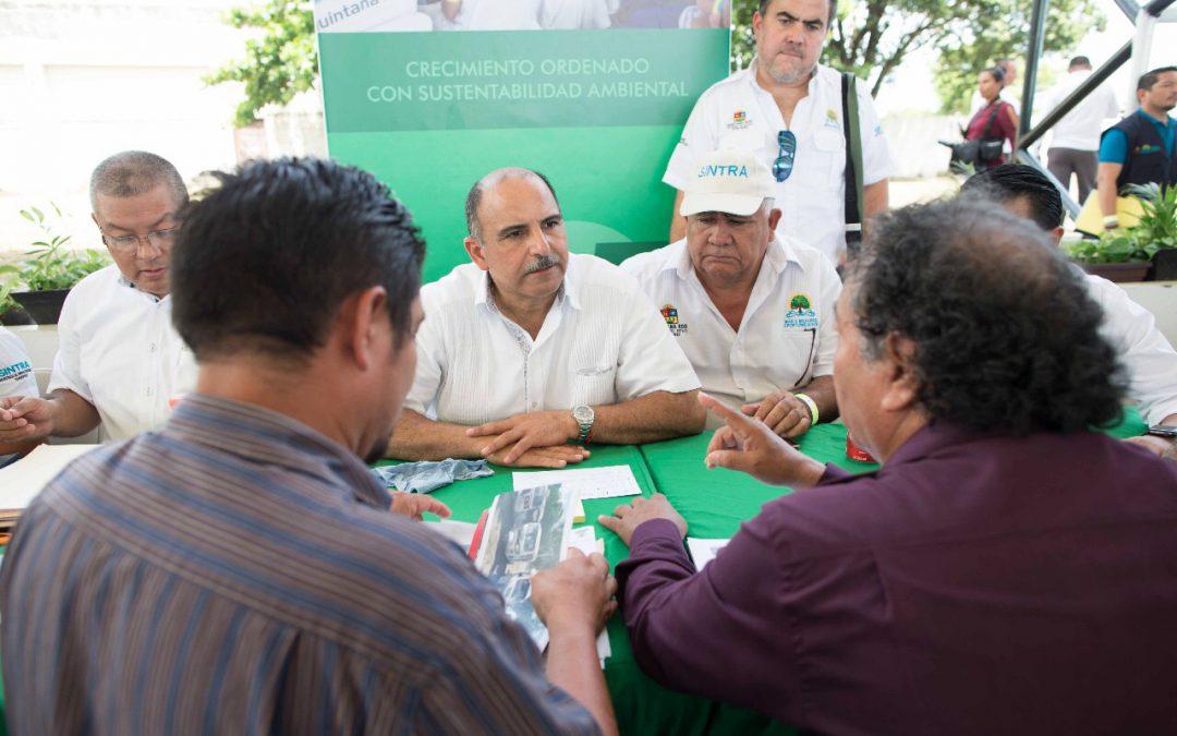 La Sintra atiende y escucha las necesidades de la gente en audiencia pública “Platícale al gobernador” en Cancún