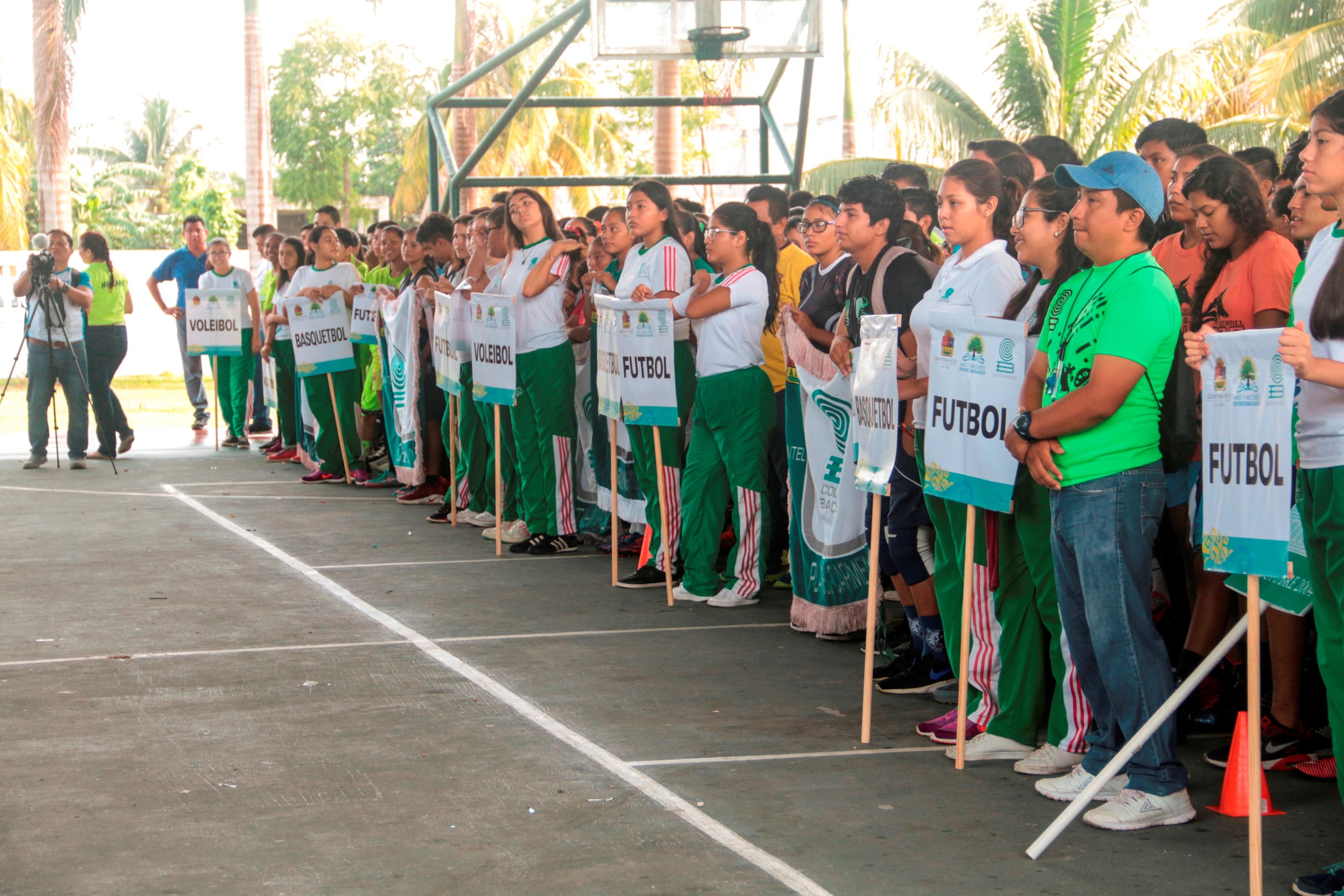 La COJUDEQ  apoya al deporte estudiantil