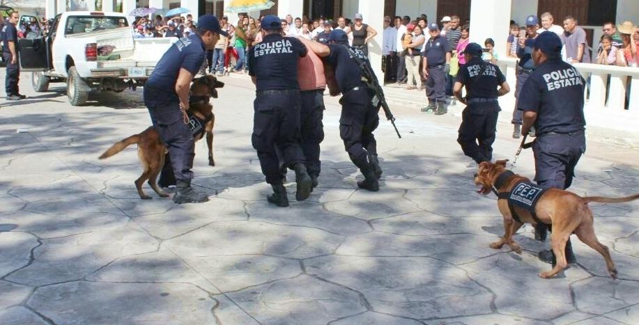 AGRUPAMIENTO CANINO DE LA POLICÍA ESTATAL PREVENTIVA, SE ESPECIALIZARÁ EN COLOMBIA