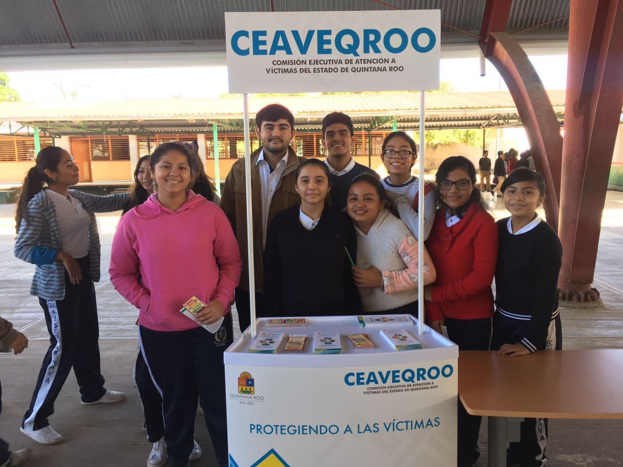 LA CEAVEQROO PRESENTE EN LA FERIA DE LA SALUD SEXUAL Y REPRODUCTIVA 2017