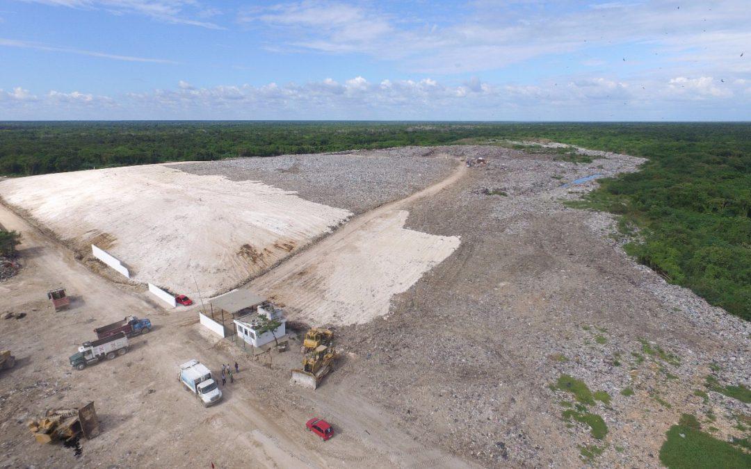 Se minimizan impactos ambientales con el saneamiento al relleno sanitario en Othón P. Blanco: Sintra