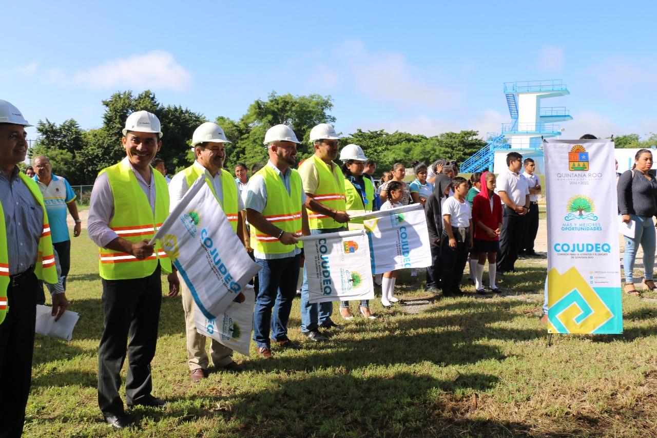 Inicia la construcción de la fosa seca para la disciplina de clavados