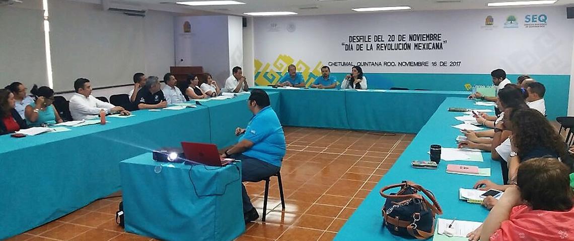 Participarán 27 mil 584 alumnos en desfile conmemorativo del 107 aniversario de la Revolución Mexicana