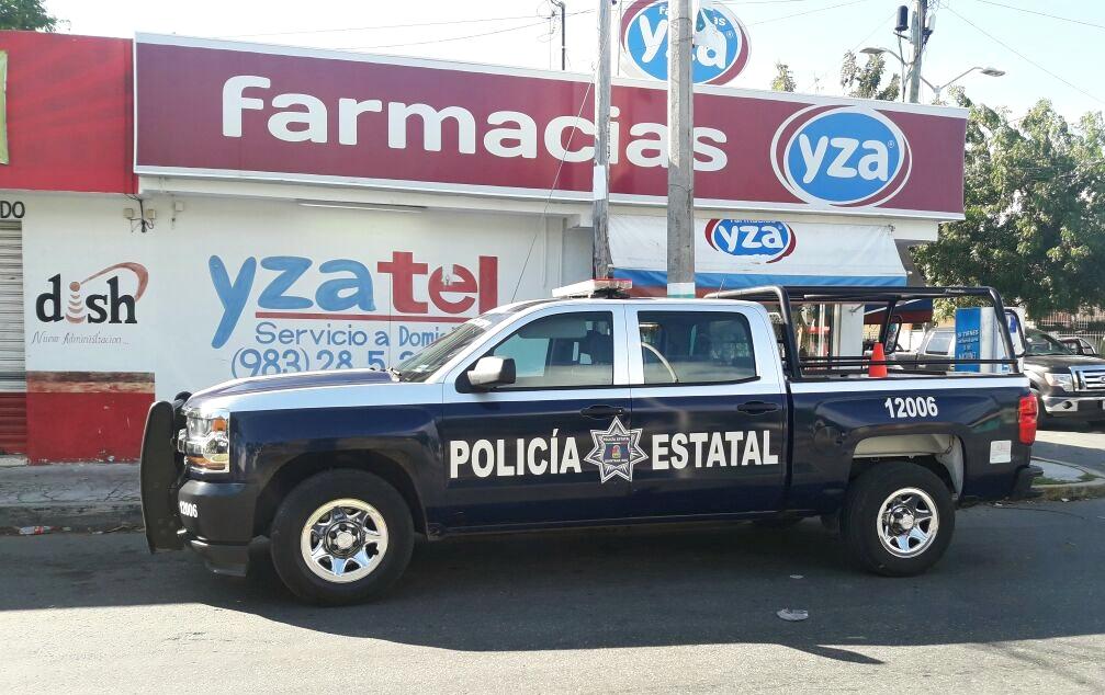 POLICÍA ESTATAL DETUVO A IMPLICADO EN ROBO DE FARMACIA