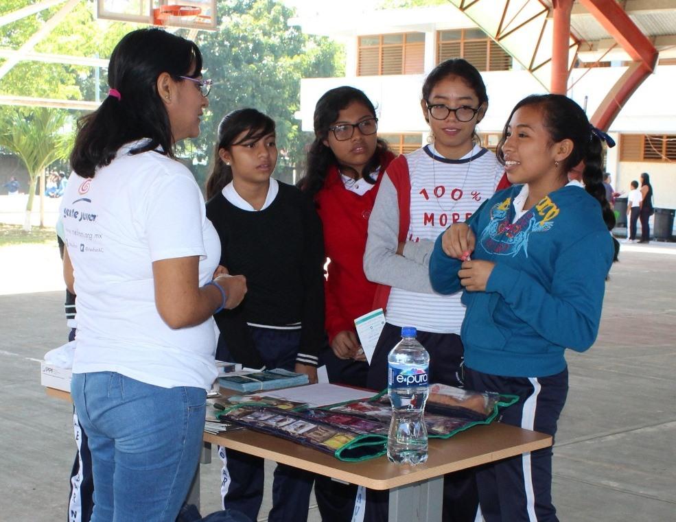 DIF Quintana Roo refuerza información preventiva sobre embarazos a temprana edad