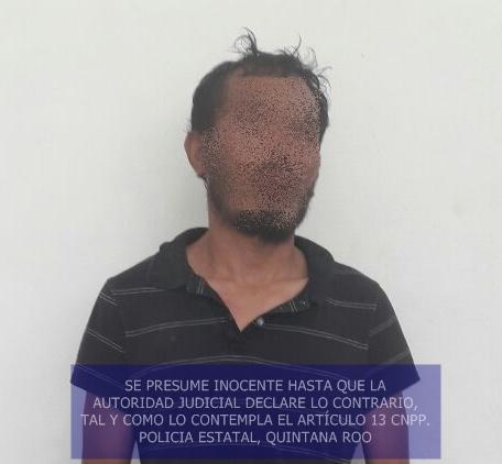 POLICÍA ESTATAL, DETUVO A IMPLICADO EN ROBO   