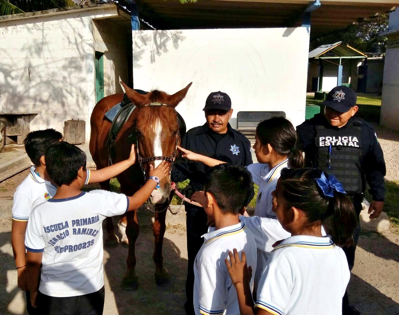 SSPQROO PROMUEVE ACERCAMIENTO CON NIÑOS Y NIÑAS DE NIVEL PRIMARIA