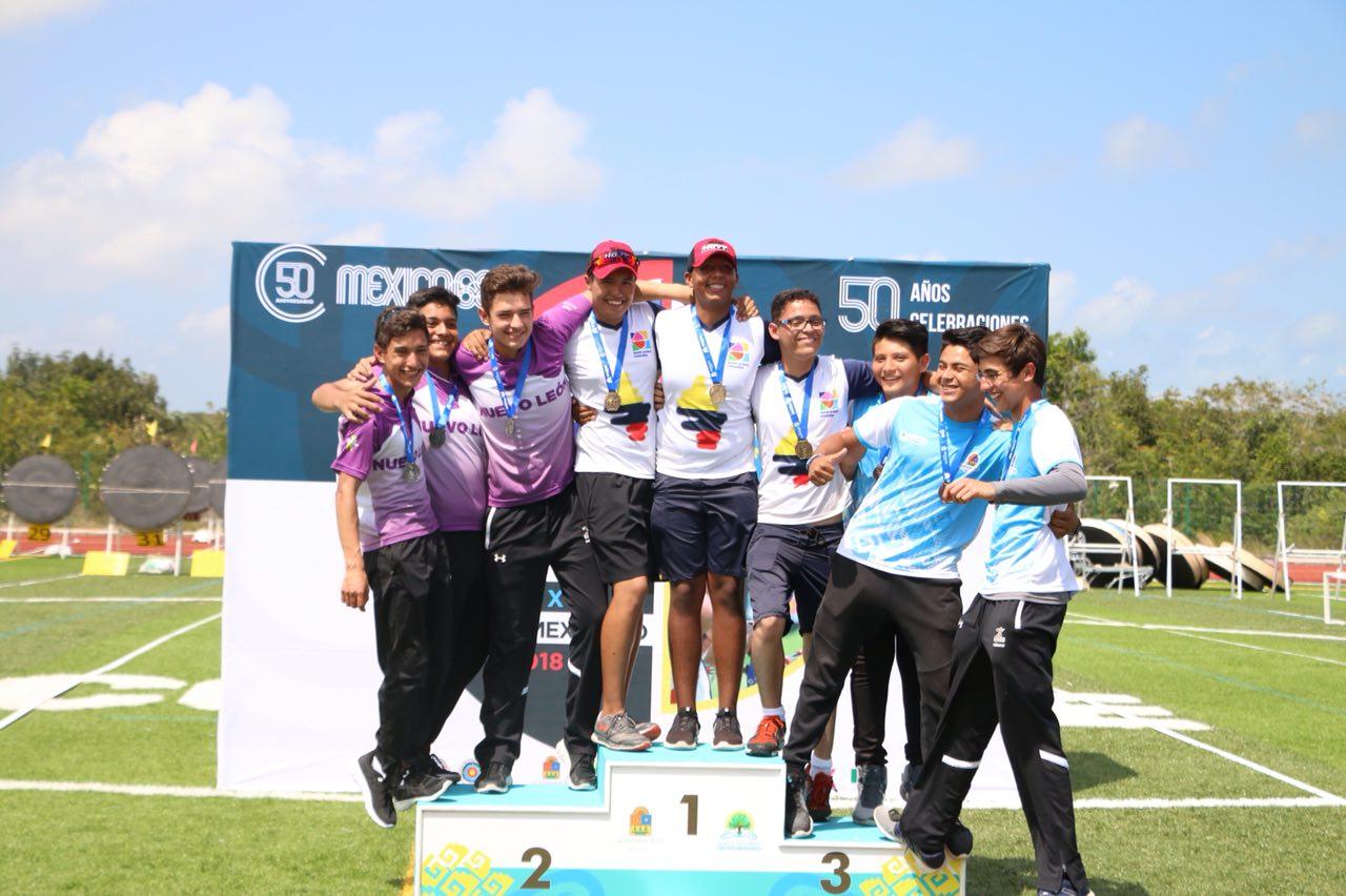 Sigue la cosecha de metales de la selección de Quintana Roo en el Grand Prix Mexicano de Tiro con Arco