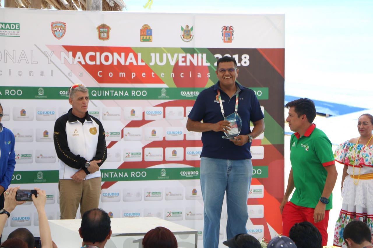 Quintana Roo ocupa la tercera plaza nacional en Triatlón