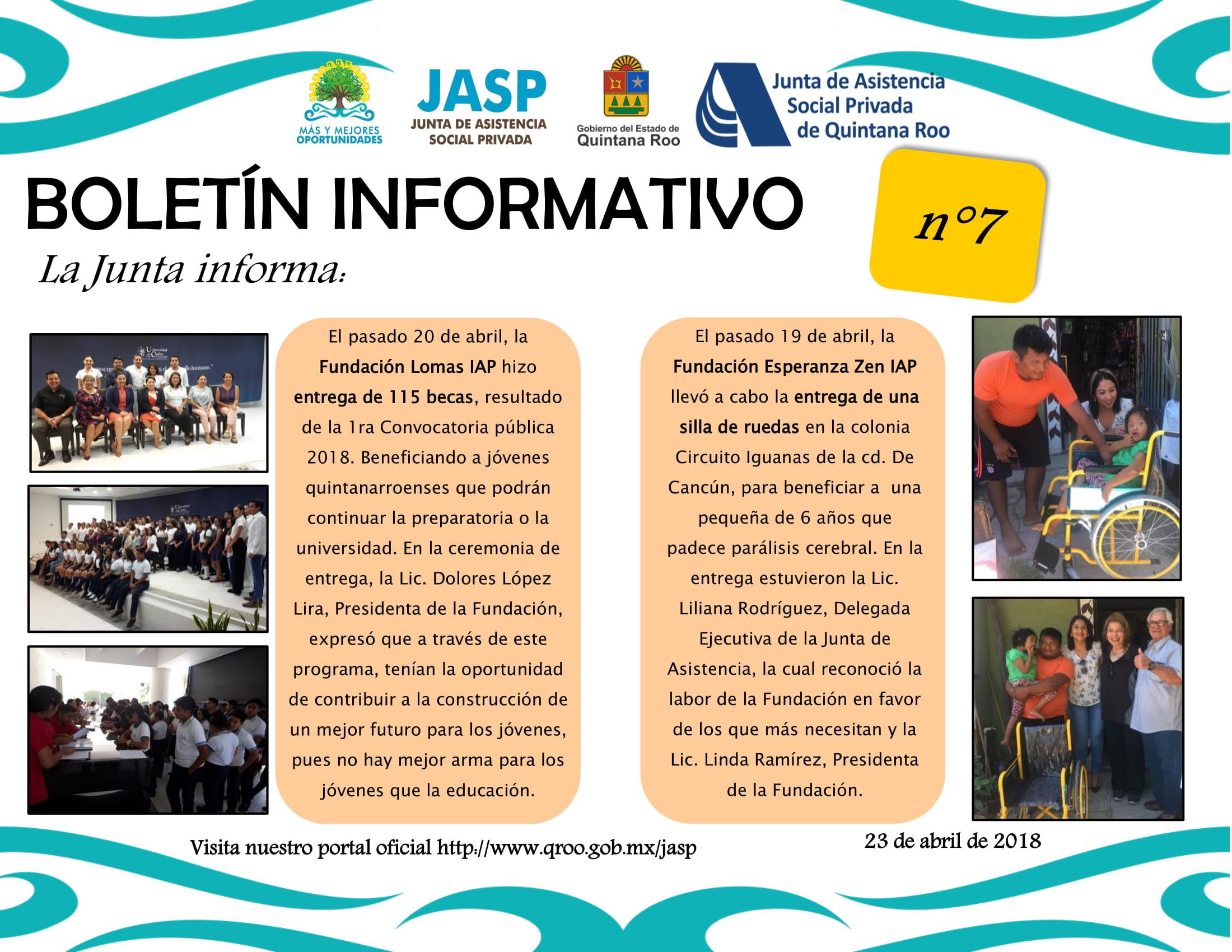 BOLETÍN INFORMATIVO 7