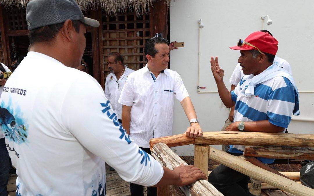 75.8 millones de pesos para reconstruir Holbox y promocionar Chiquilá con mejores servicios públicos para la gente: Carlos Joaquín