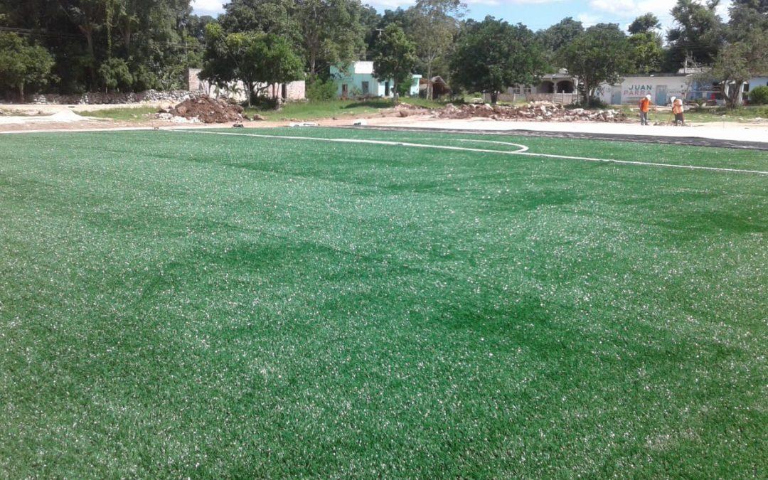 A paso firme la SINTRA avanza en la obra de dignificación de infraestructura en la localidad La Esperanza