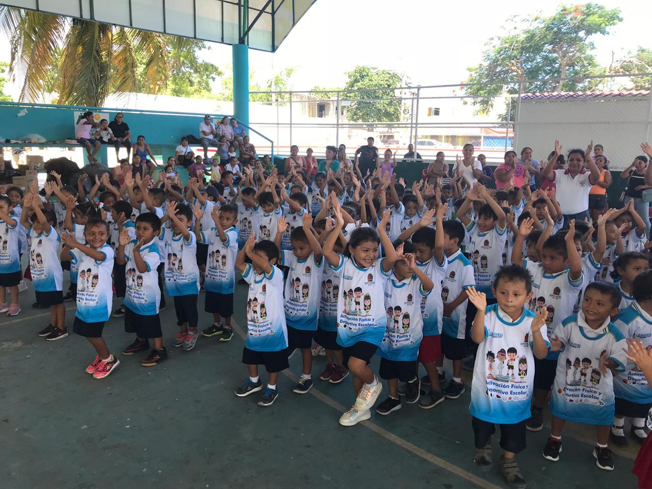 Promueve la COJUDEQ la cultura de la activación física y el deporte en pequeños de nivel Preescolar