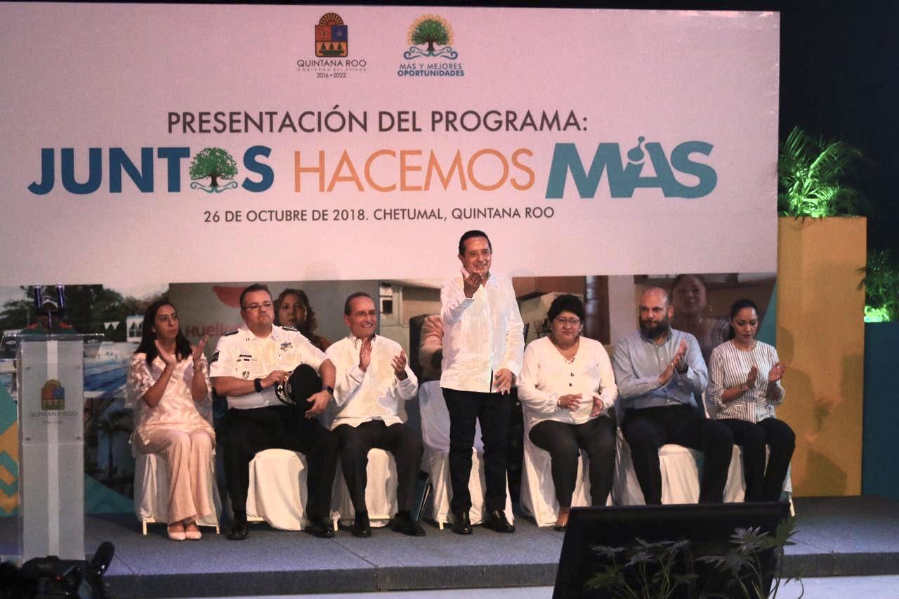 COJUDEQ en la presentación de Juntos Hacemos Más