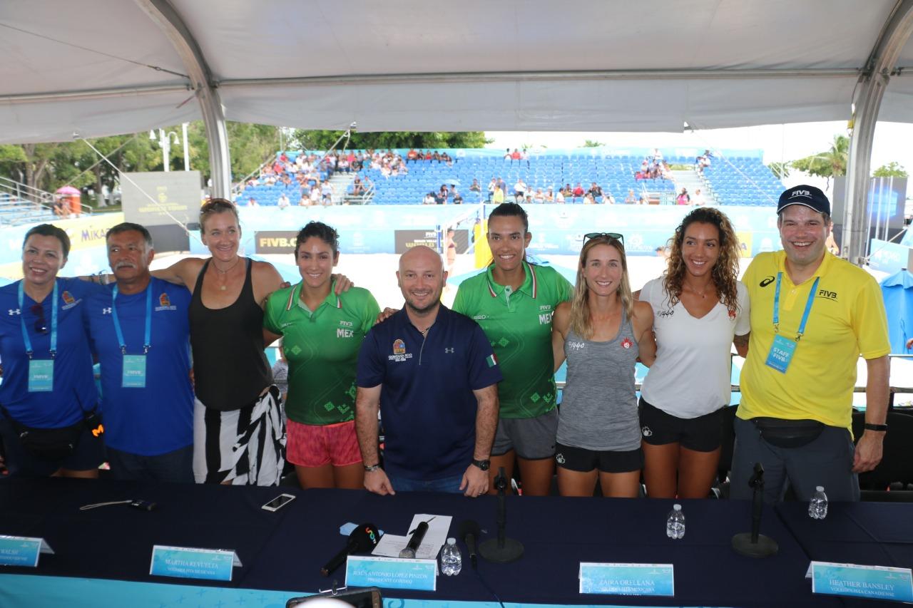 Inicia la fiesta del voleibol de playa en la capital del estado