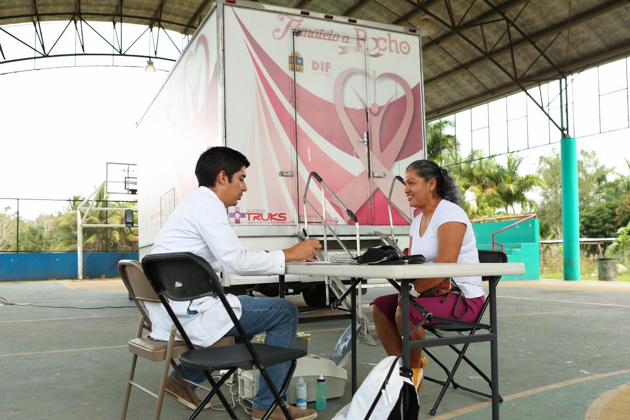 Otorga DIF Quintana Roo más y mejores oportunidades con la brigada de salud “Tómatelo a Pecho, Prevenir es Vivir”