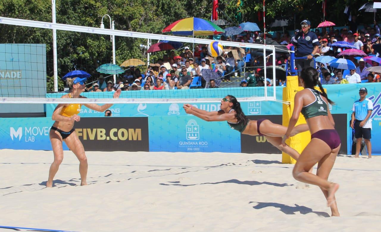 La emoción del voleibol de playa se vive desde la capital del estado