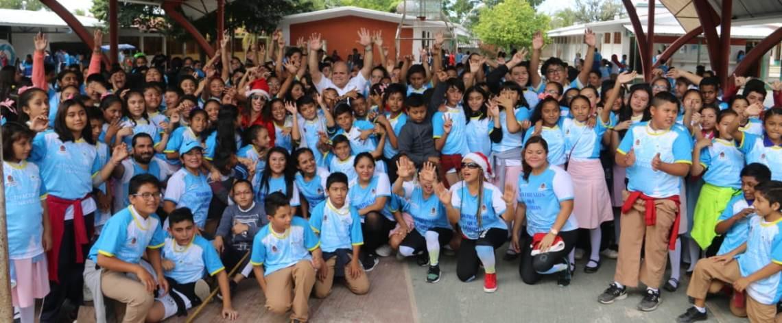 Con gran participación de alumnos cierra este año el programa de activación física de la COJUDEQ