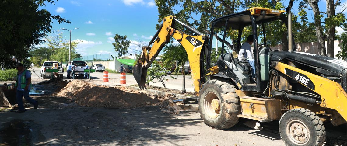 ampliación del cárcamo de aguas residuales Milenio 