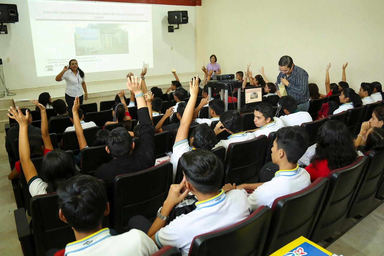 Ofrece CAESE del DIF Quintana Roo pláticas de prevención en salud emocional 