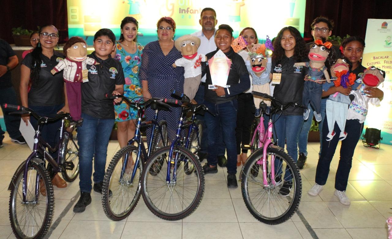 Con Tercer Concurso Estatal de Teatro Guiñol Infantil DIF Quintana Roo fomenta la cultura de prevención de accidentes en el hogar