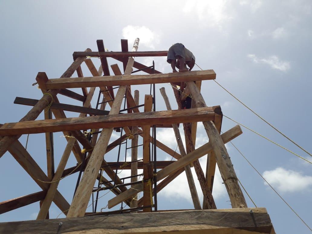 Se refuerza el cuidado del medio ambiente en las playas de Quintana Roo con la construcción de la torre de vigilancia y monitoreo ambiental en Xcalak