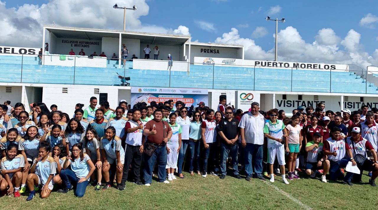 En marcha etapa estatal de los Juegos Nacionales Populares