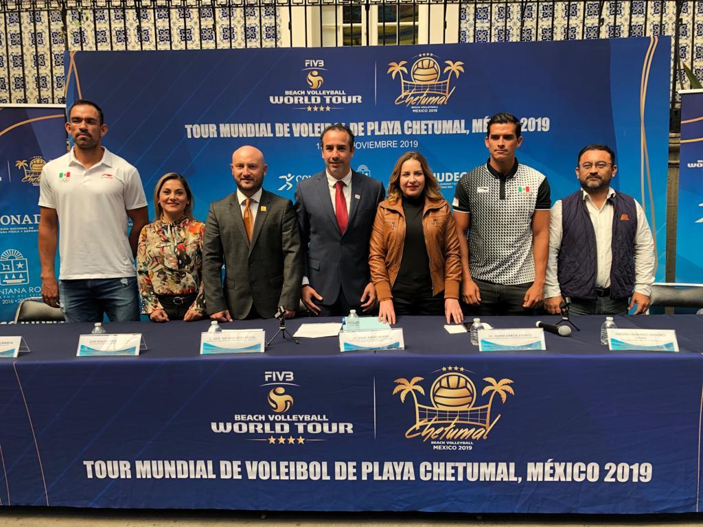 Se realiza la presentación del “FIVB Beach Volleyball World Tour – 4 stars”