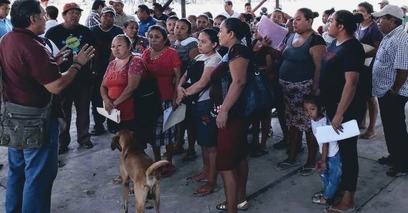 Levantamiento de solicitudes para caravana Juntos Avanzamos