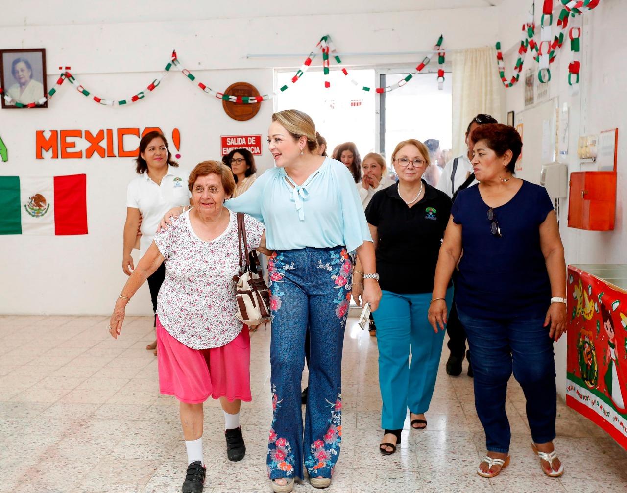 El trabajo de la mano con los voluntariados permitirá que el Club de la Tercera Edad tenga un nuevo rostro: Gaby Rejón de Joaquín 