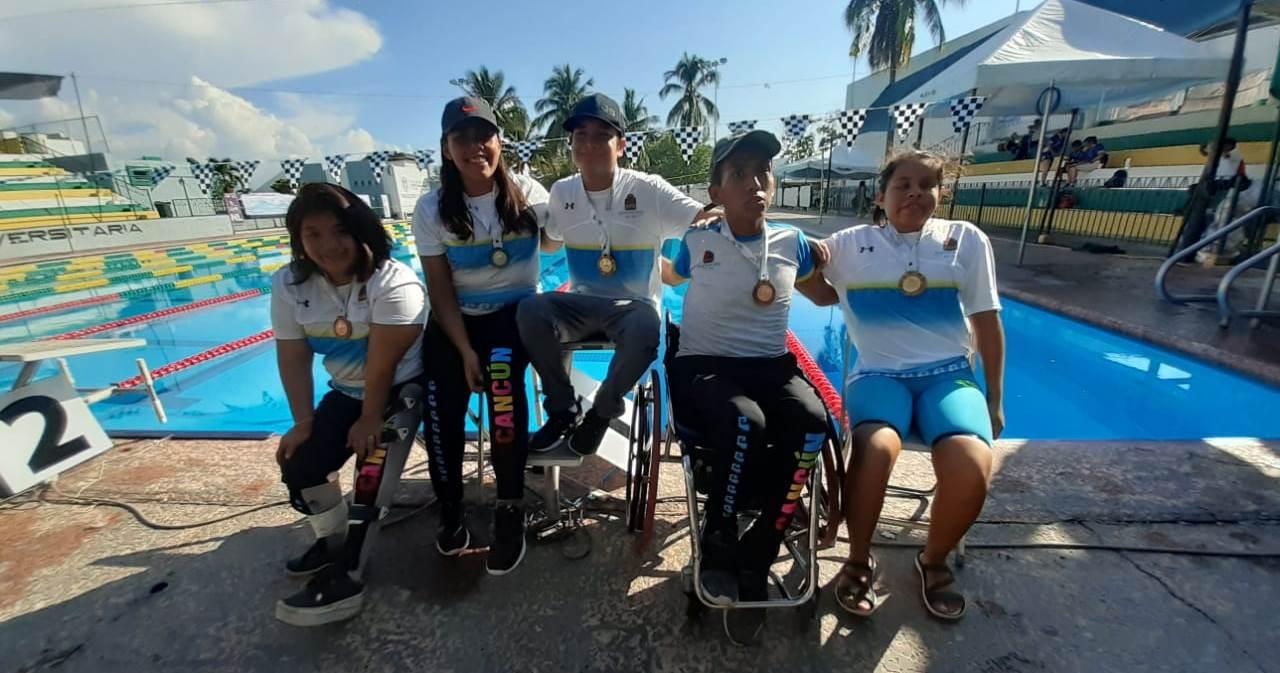 Dorado inicio en Para Natación