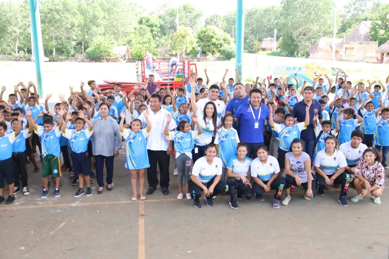 Coordina la COJUDEQ Feria deportiva de captación de talento en Sabán