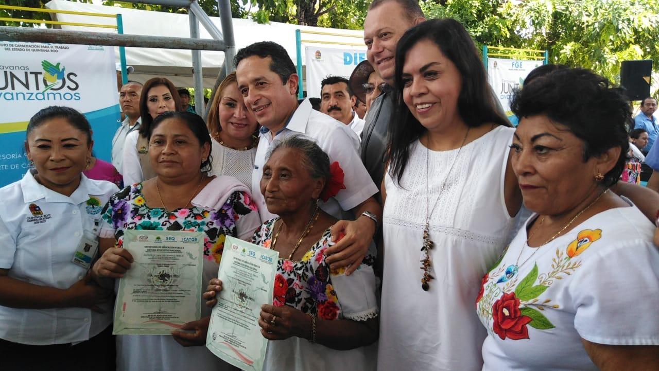 Llega a X-Pichil, en la zona Maya de Felipe Carrillo Puerto, la Caravana “Juntos Avanzamos”