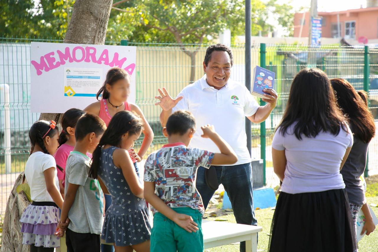 Con actividades lúdicas y preventivas DIF Quintana Roo ha atendido a más de mil 500 personas