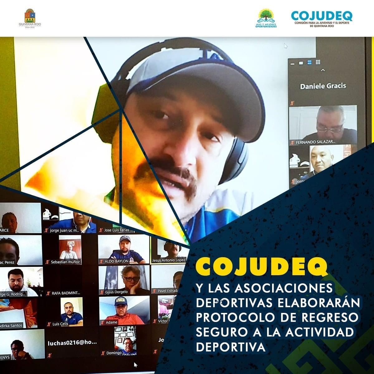 COJUDEQ Y LAS ASOCIACIONES DEPORTIVAS ELABORARÁN PROTOCOLO DE REGRESO SEGURO A LA ACTIVIDAD DEPORTIVA