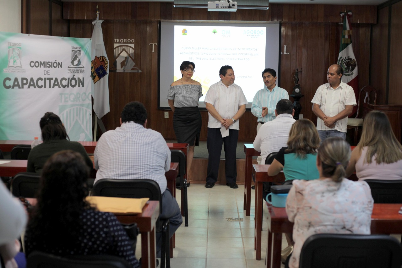 Forma parte de una serie de capacitaciones que se realizan a dependencias en la entidad