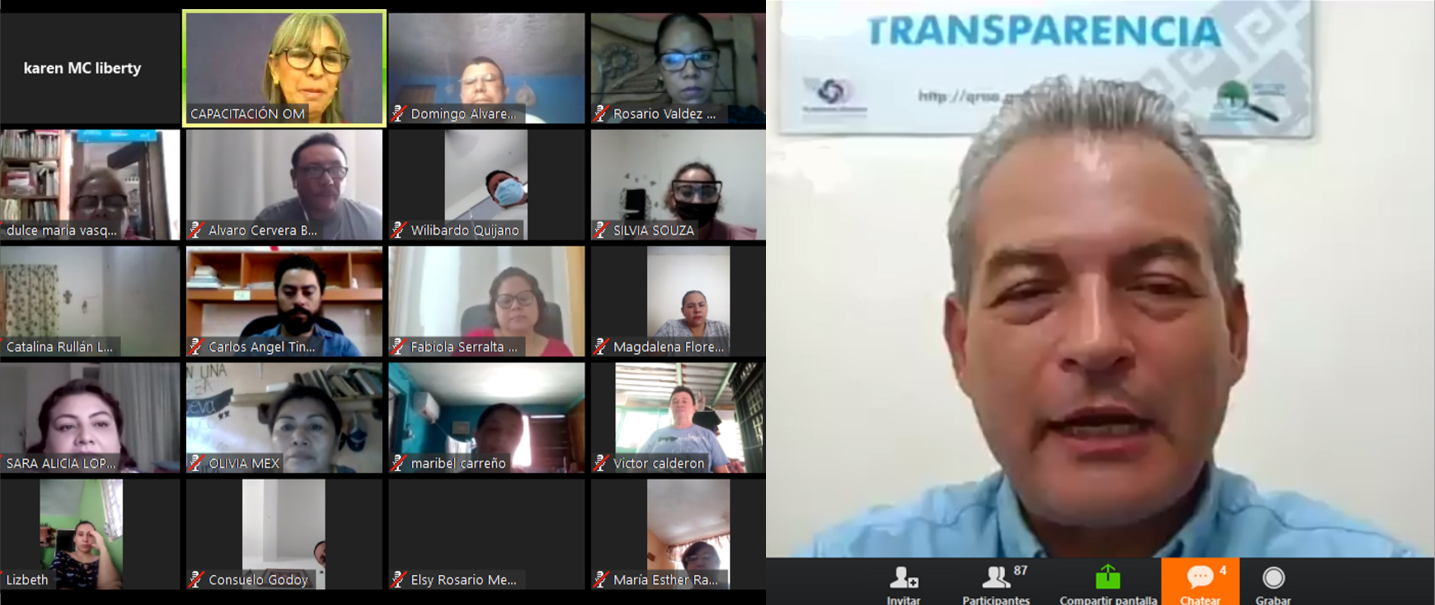 Capacitación en materia de ética y transparencia