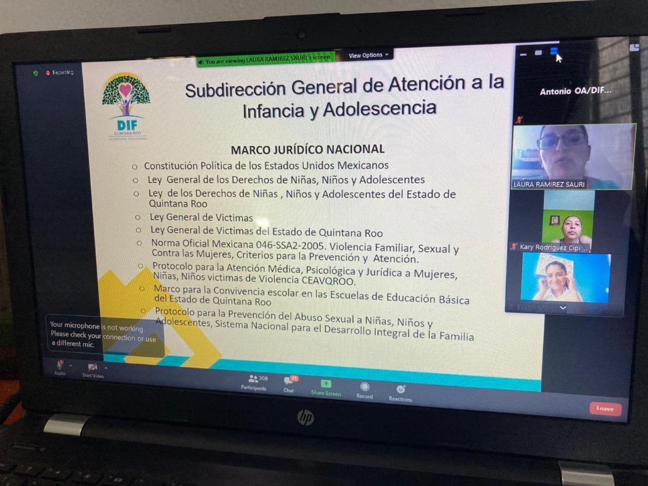 Refuerza DIF Quintana Roo conocimientos del personal de los Centros de Atención Infantil