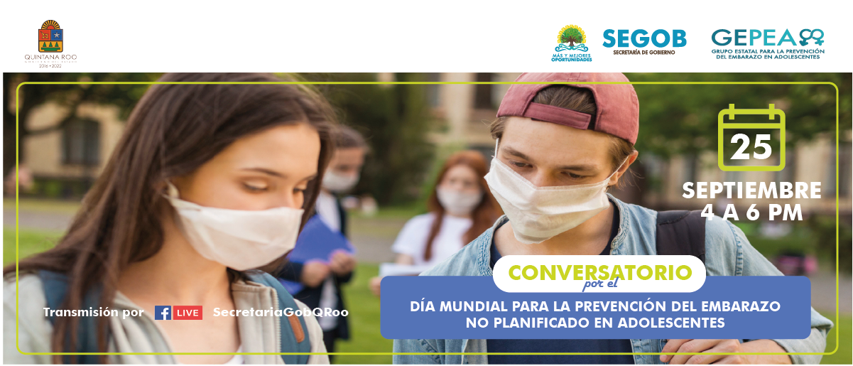 Conversatorio con motivo del Día Mundial para la Prevención del Embarazo No Planificado en Adolescentes