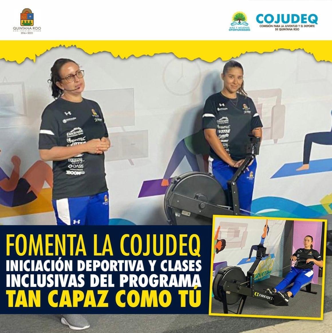 Iniciación deportiva y clases inclusivas del programa Tan Capaz Como Tú