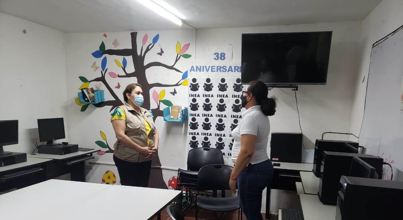 DIRECTORA GENERAL DEL IEEA Q. ROO REALIZA RECORRIDO DE SUPERVISIÓN EN BACALAR