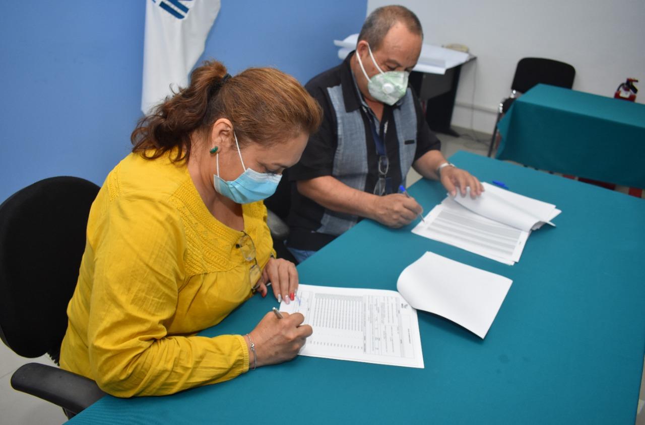 IEEA Quintana Roo firma convenio de colaboración de donación de dispositivos móviles del INEGI